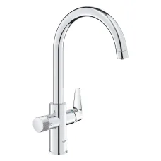 Смеситель для кухни для подачи технической и фильтрованной воды Grohe Blue Pure StartCurve, хром (30592000)