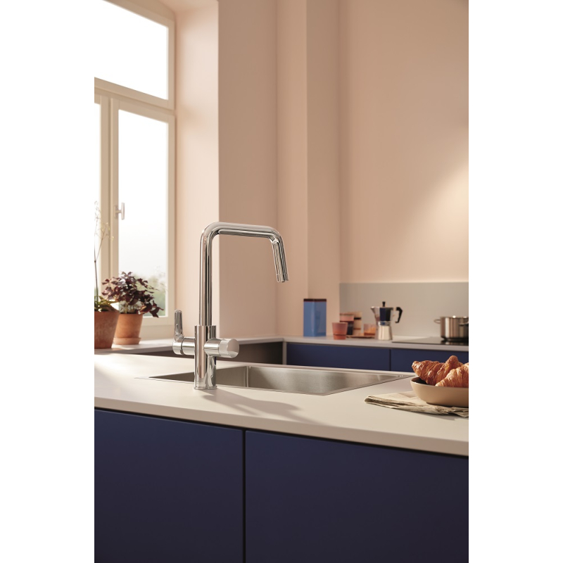 Змішувач для кухні для подачі технічної і фільтрованої води Grohe Blue Pure Start, хром (30595000) фото 5