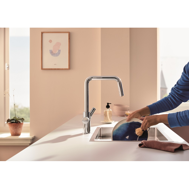Змішувач для кухні для подачі технічної і фільтрованої води Grohe Blue Pure Start, хром (30595000) фото 6