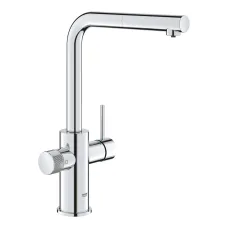 Смеситель для фильтра с выдвижным аэратором Grohe Blue Pure Minta, хром (30601000)