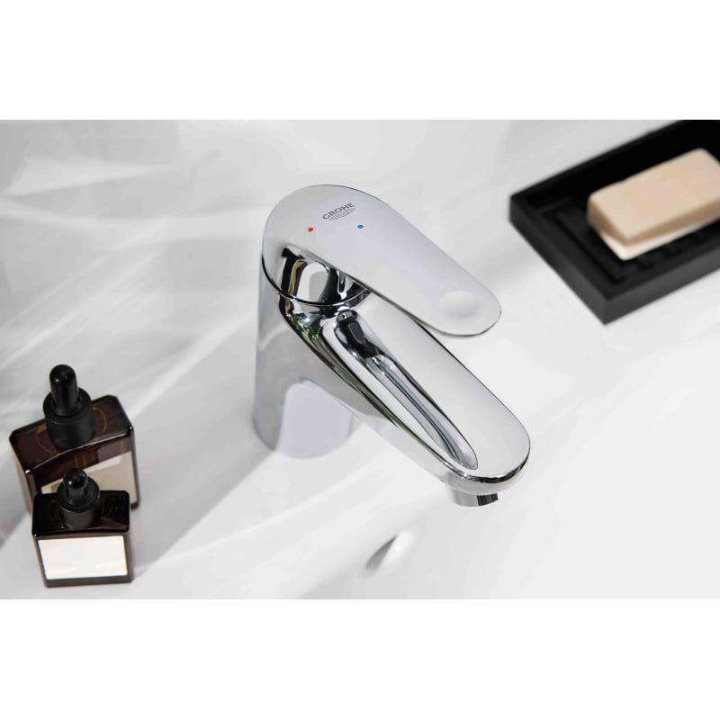 Одноважільний змішувач для раковини Grohe Euroeco M-Size, хром (24269001) фото 5