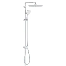 Tempesta System 250 Cube Душевая система наружного монтажа Flex с переключателем, хром