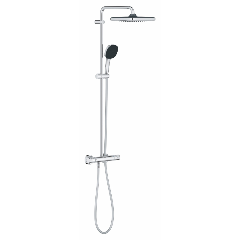 Vitalio Comfort 250 Душевая система с термостатом для настенного монтажа (26696001) фото 1