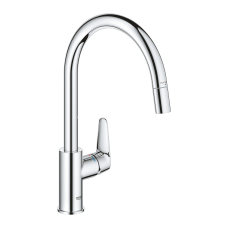 Смеситель однорычажный для мойки Grohe BauCurve, хром (30547000)