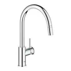 Смеситель однорычажный для мойки Grohe Grohe BauClassic, хром (30573000)