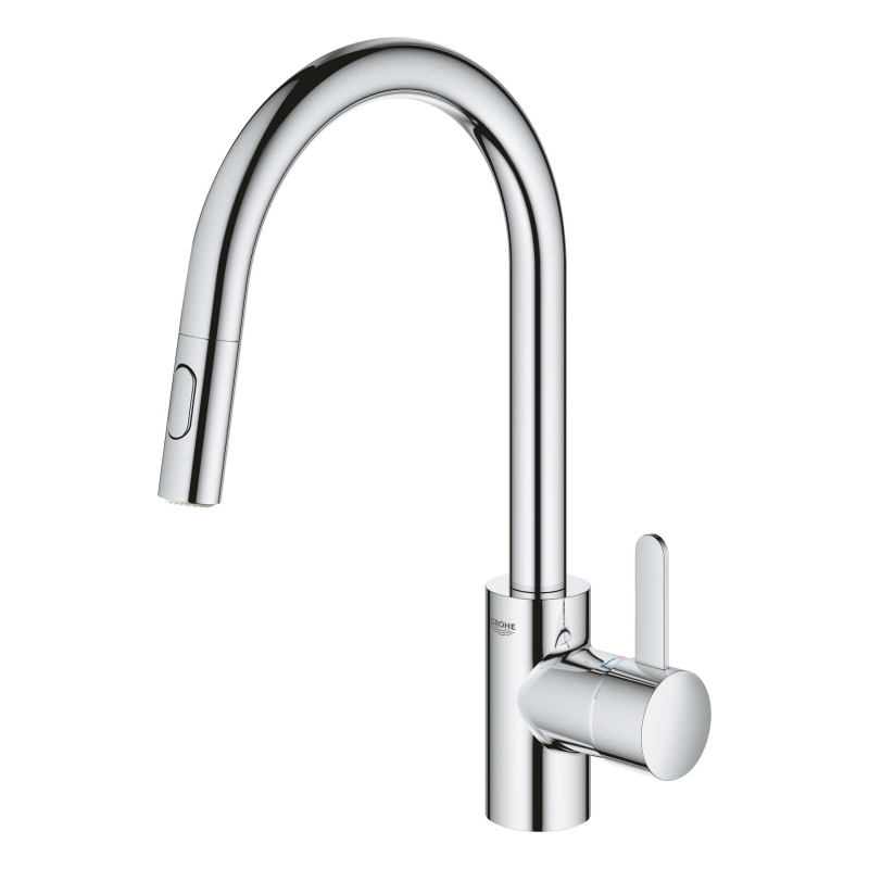 Смеситель однорычажный для мойки Grohe Via Cosmo, хром (30612000) фото 2