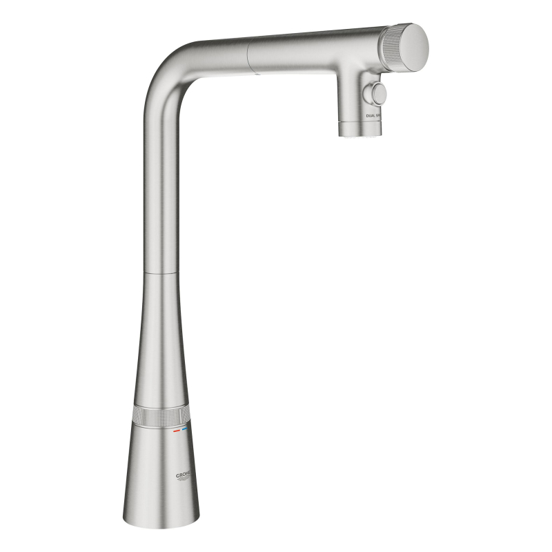 Змішувач для мийки Grohe Scala із технологією SmartControl, сталь (31888DC0) фото 1
