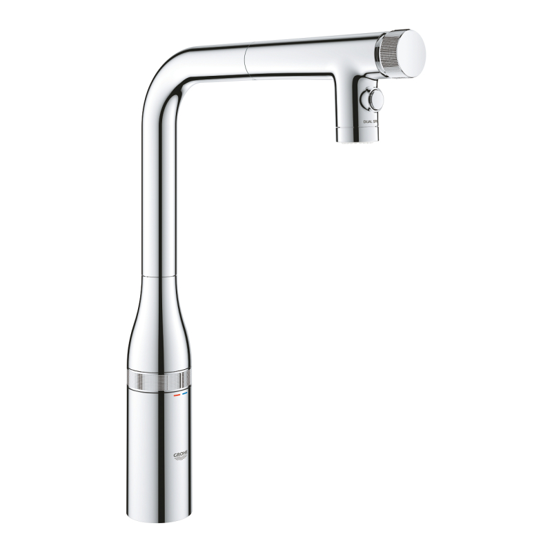Смеситель для мойки Grohe Accent с технологией SmartControl, хром (31894000) фото 1