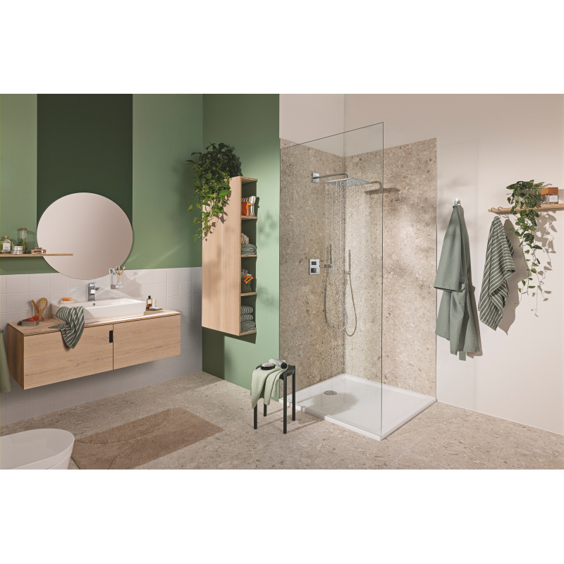 Grohtherm Душова система з термостатом прихованого монтажу з Rainshower Mono 310 Cube, хром фото 7