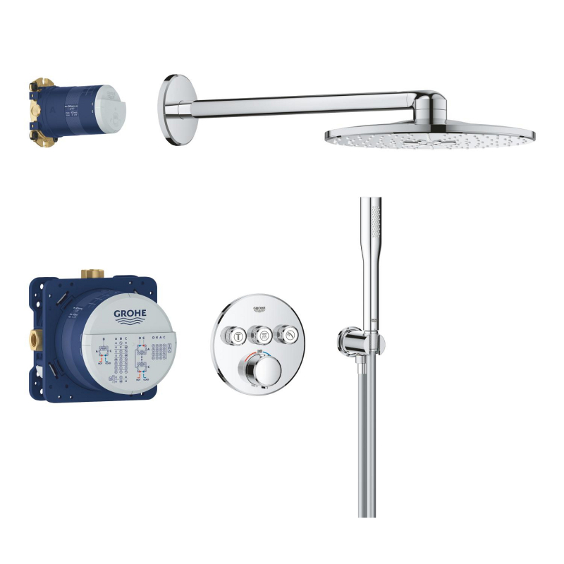 QuickFix Precision SmartControl Скрытая душевая система с Vitalio SmartActive 310 34874000 фото 1