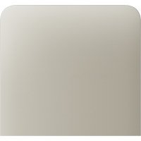 Боковая кнопка для одноклавишного выключателя Ajax SideButton (1-gang) vertical Ivory