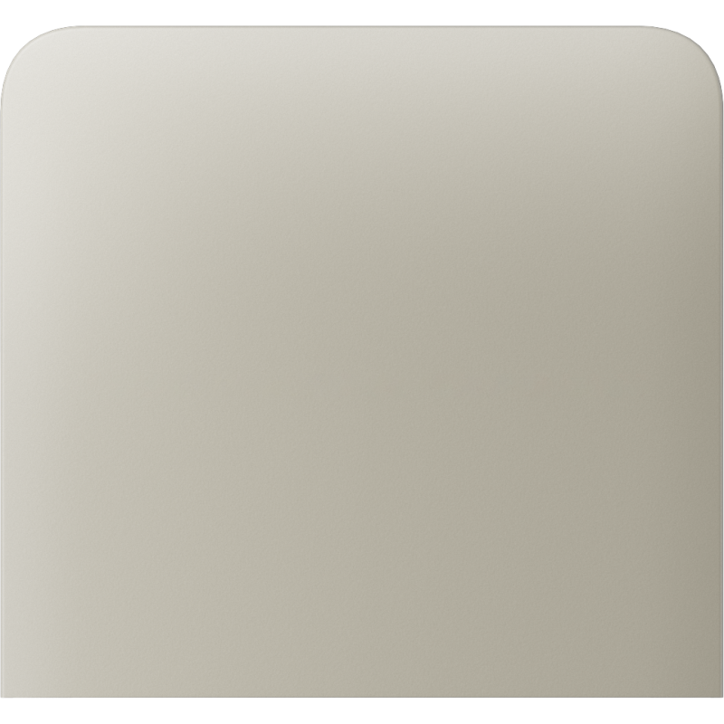 Боковая кнопка для одноклавишного выключателя Ajax SideButton (1-gang) vertical Ivory фото 1