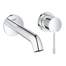 Смеситель для раковины из стены Grohe Essence New M-Size, излив 183 мм, хром (29192001)