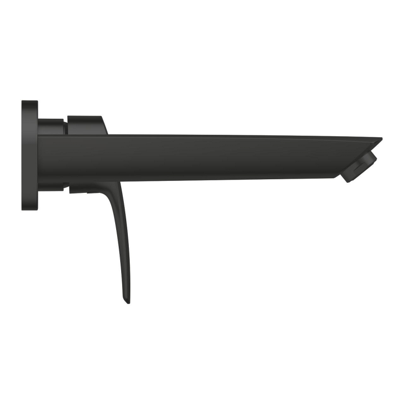 Змішувач для раковини на 2 отвори Grohe Eurosmart M-Size, чорний (293382433) фото 2