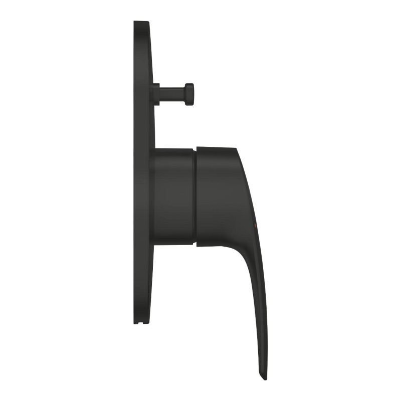 Смеситель однорычажный для ванны Grohe Eurosmart, черный (194502433) фото 2