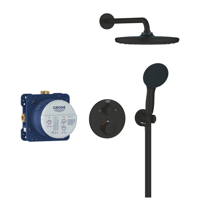 Quickfix Precision Душевая система скрытого монтажа с Vitalio Start 250 (348832430) фото 2