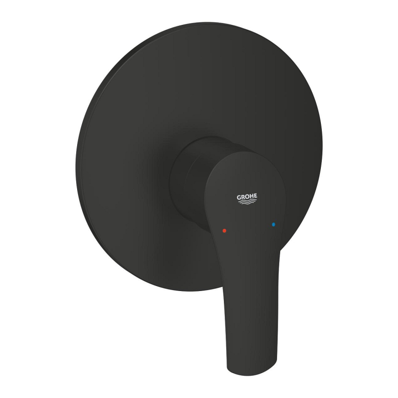 Смеситель однорычажный для душа Grohe Eurosmart, черный (194512433) фото 1