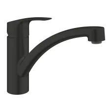 Смеситель однорычажный для мойки Grohe Eurosmar, черный матовый (332812433)
