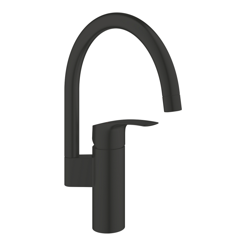 Смеситель для мойки Grohe Eurosmar, черный (332022433) фото 1