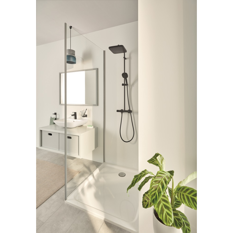 Vitalio Comfort 250 Душова система з термостатом для настінного монтажу (266962431) фото 10