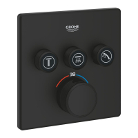 Grohtherm SmartControl Термостат прихованого монтажу із 3 кнопками керування (102167KF00)