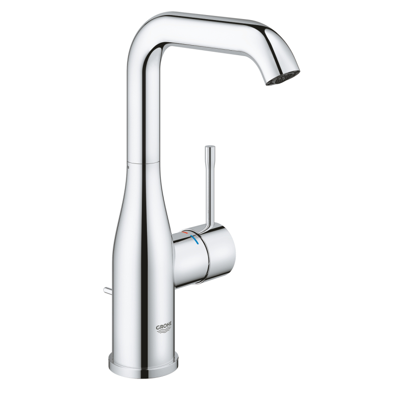 Смеситель однорычажный Grohe Essence для раковины 1/2" L-размера, хром (24174001) фото 1