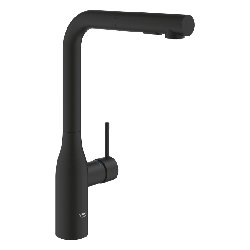 Змішувач для мийки Grohe Accent, черный (30432KF0) фото 1