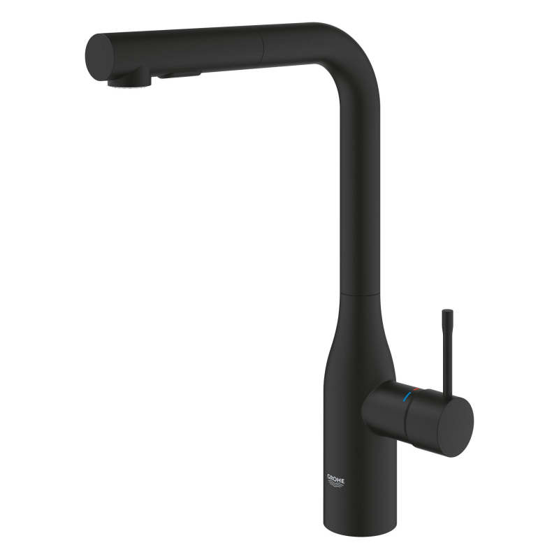 Змішувач для мийки Grohe Accent, черный (30432KF0) фото 4