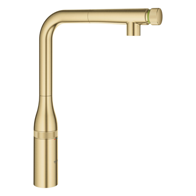 Смеситель для мойки Grohe Essence SmartControl, матовое золото (31615GN0) фото 4