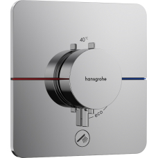 ShowerSelect Comfort Q Змішувач термостатичний прихованого монтажу на 1 споживач +1 дод. вихід, хром