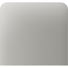 Боковая кнопка для одноклавишного выключателя Ajax SideButton (1-gang) vertical Oyster