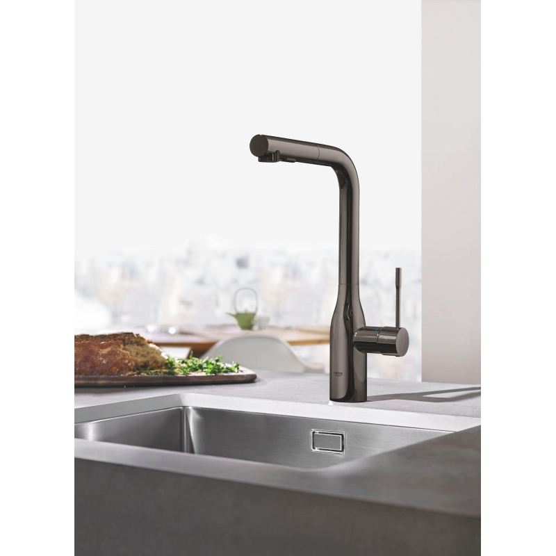 Змішувач для мийки Grohe Essence, графіт (30270A00) фото 2