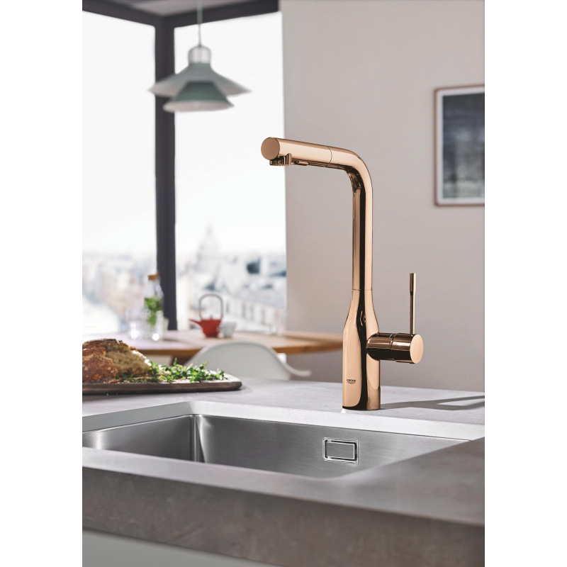 Змішувач для мийки Grohe Essence, розово-золотистий (30270DA0) фото 2
