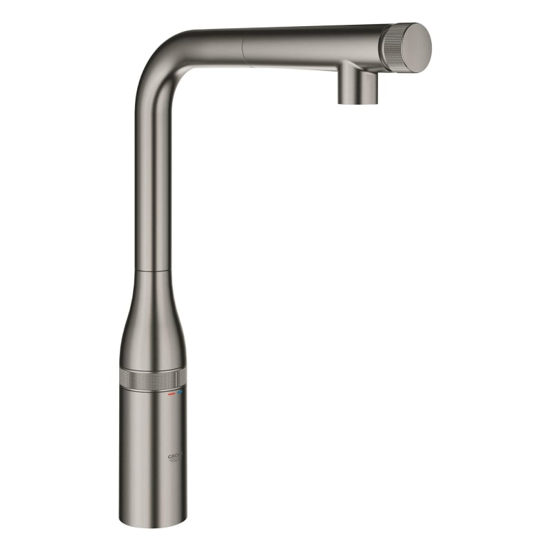 Смеситель однорычажный для мойки Grohe Accent SmartControl, темно серый (30444AL0) фото 1