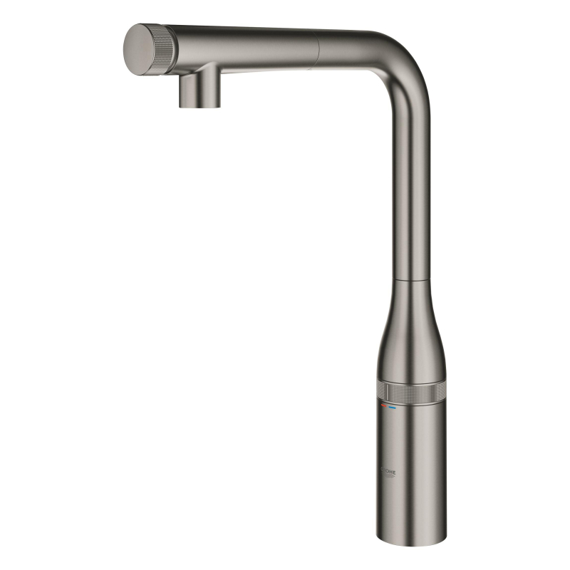 Смеситель однорычажный для мойки Grohe Accent SmartControl, темно серый (30444AL0) фото 4