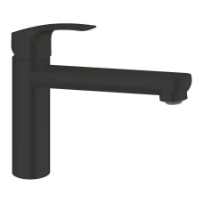 Смеситель однорычажный для мойки Grohe Eurosmar горизонтальный, черный (304632430)