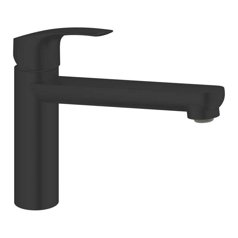 Смеситель однорычажный для мойки Grohe Eurosmar горизонтальный, черный (304632430) фото 1