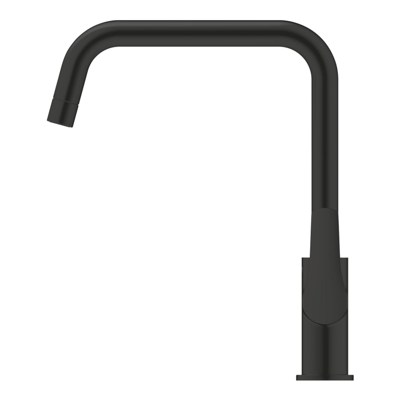 Змішувач одноважільний для мийки Grohe Eurosmar U-вилив, чорний (305672430) фото 2