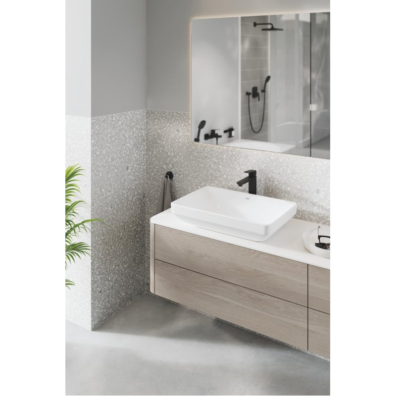 Cмеситель однорычажный для раковины Grohe Cubeo XL-размера, черный (1017292430) фото 6
