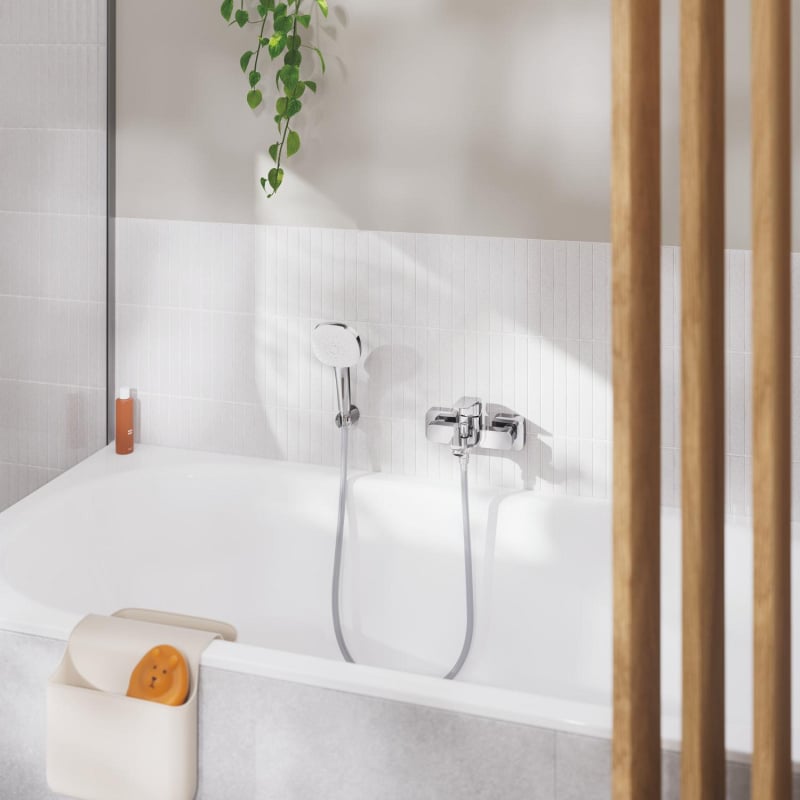 Одноважільний змішувач для ванни Grohe Cubeo, хром (1018140000) фото 16