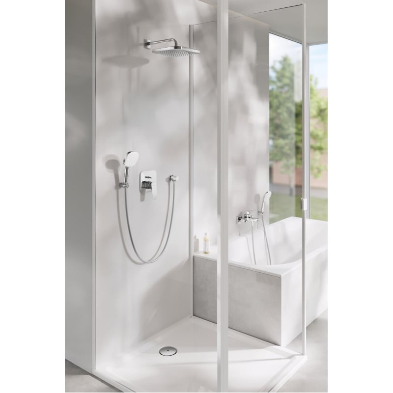 Одноважільний змішувач для ванни Grohe Cubeo, хром (1018140000) фото 17