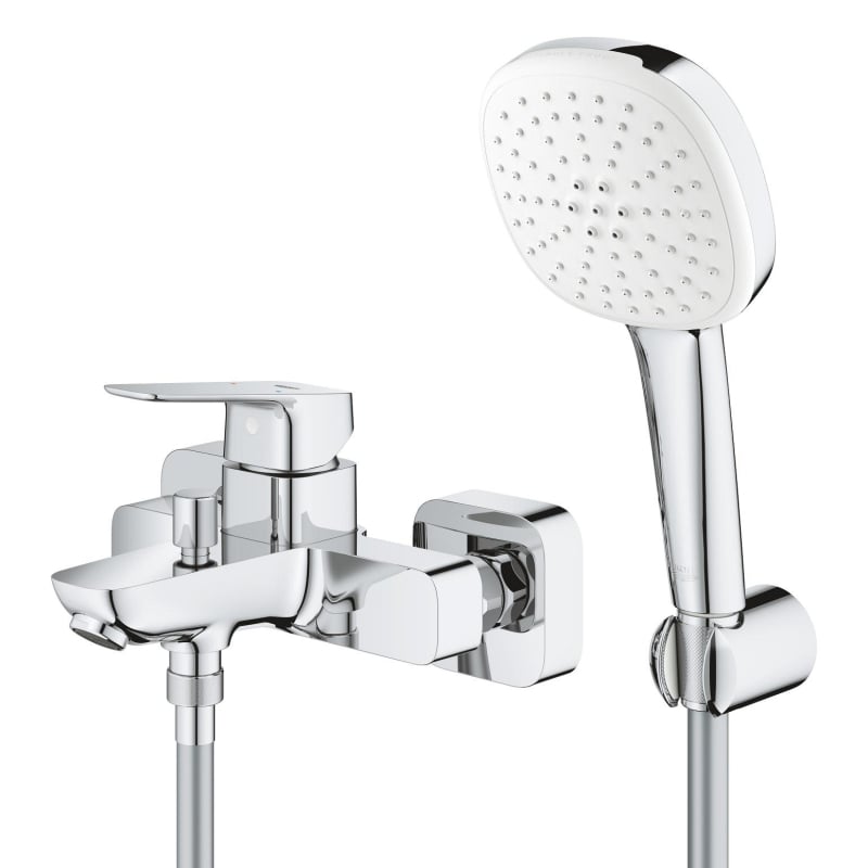Одноважільний змішувач для ванни Grohe Cubeo, хром (1018140000) фото 2