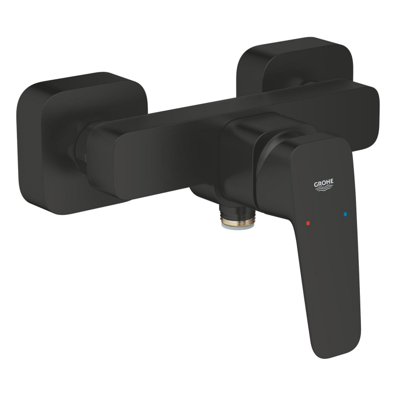 Смеситель однорычажный для душа Grohe Cubeo, черный (1018242430) фото 1