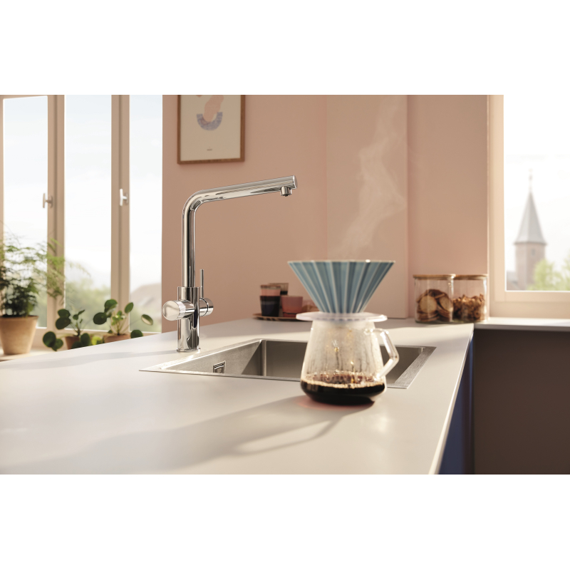 Змішувач для кухні для подачі технічної і фільтрованої води Grohe Blue Pure Mintа, хром (30600000) фото 5