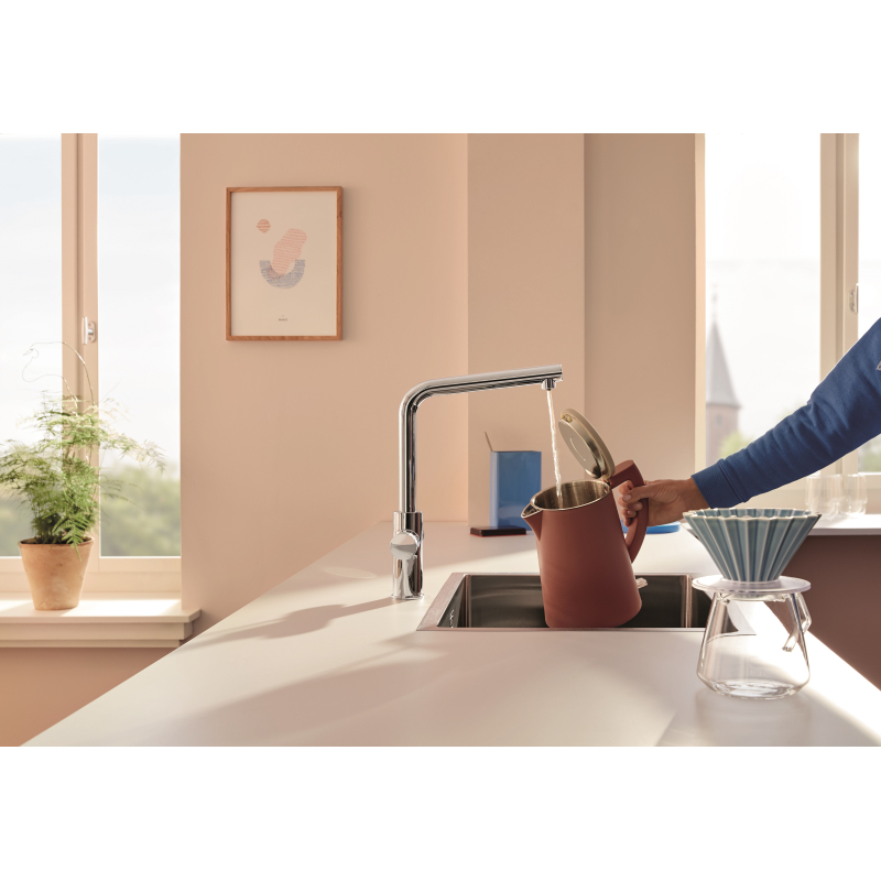 Змішувач для кухні для подачі технічної і фільтрованої води Grohe Blue Pure Mintа, хром (30600000) фото 6