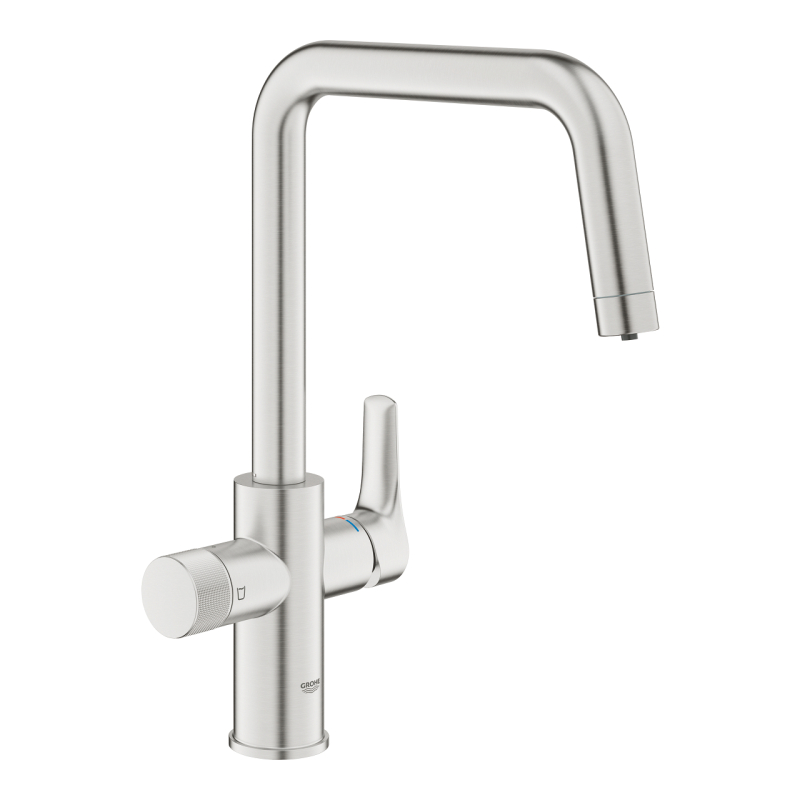Змішувач для кухні для подачі технічної і фільтрованої води Grohe Blue Pure Start, сталь (30595DC0) фото 1