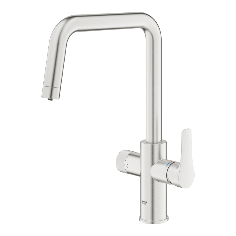 Змішувач для кухні для подачі технічної і фільтрованої води Grohe Blue Pure Start, сталь (30595DC0) фото 2