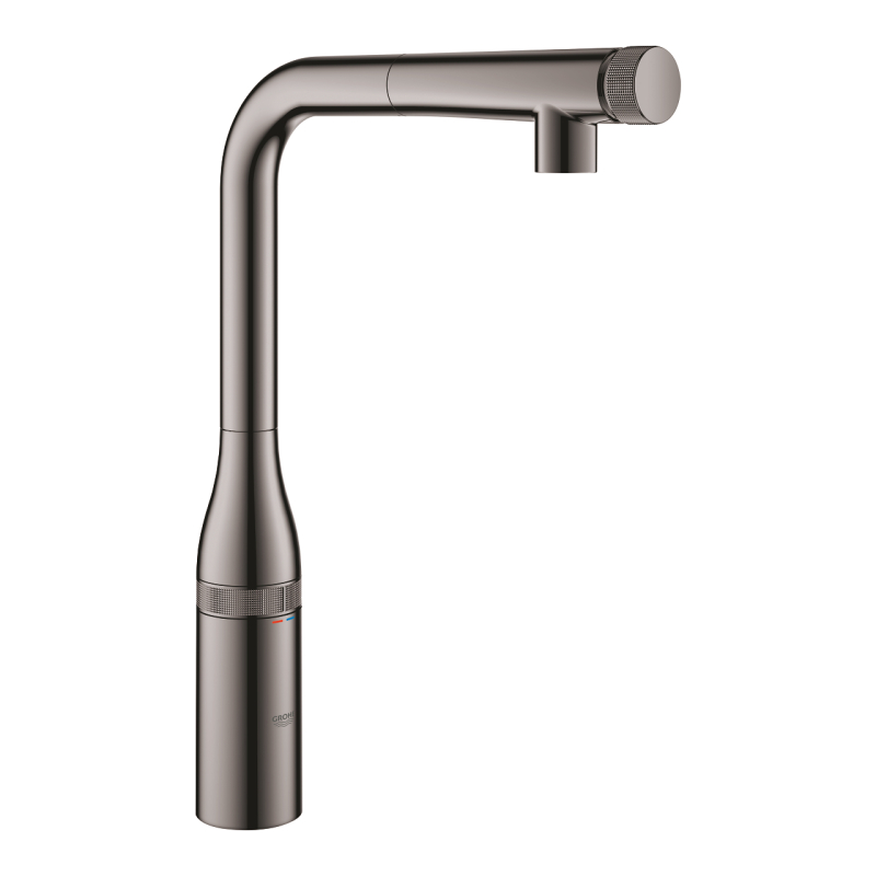 Змішувач для мийки Grohe Essence SmartControl, графіт (31615A00) фото 1