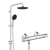 Precision Flow Термостат для душу + Душова система Vitalio System 200 Flex (UA202908TR)