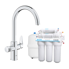 Blue Pure StartCurve смесителя для кухни с фильтром обратного осмоса Ecosoft Standar (MO55030592)